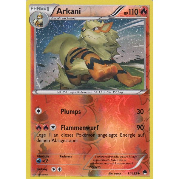 Arkani 011/122 REVERSE HOLO