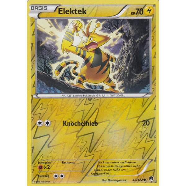 Elektek 042/122 REVERSE HOLO