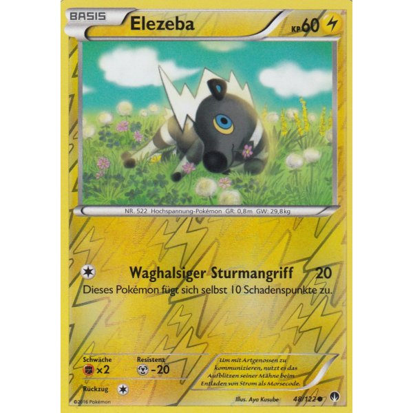 Elezeba 048/122 REVERSE HOLO