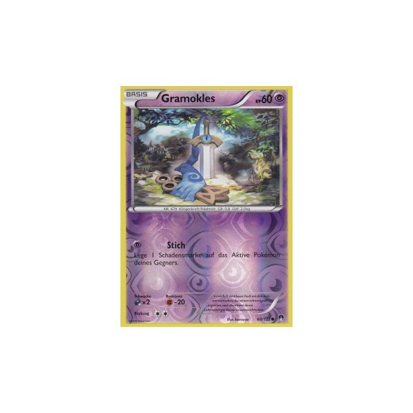 Gramokles 060/122 REVERSE HOLO