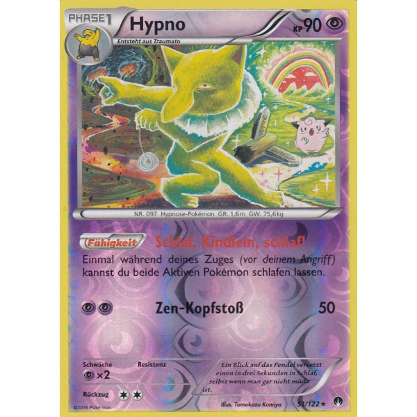 Hypno 051/122 REVERSE HOLO