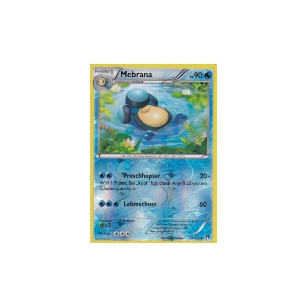 Mebrana 034/122 REVERSE HOLO