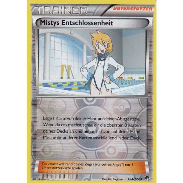 Mistys Entschlossenheit 104/122 REVERSE HOLO