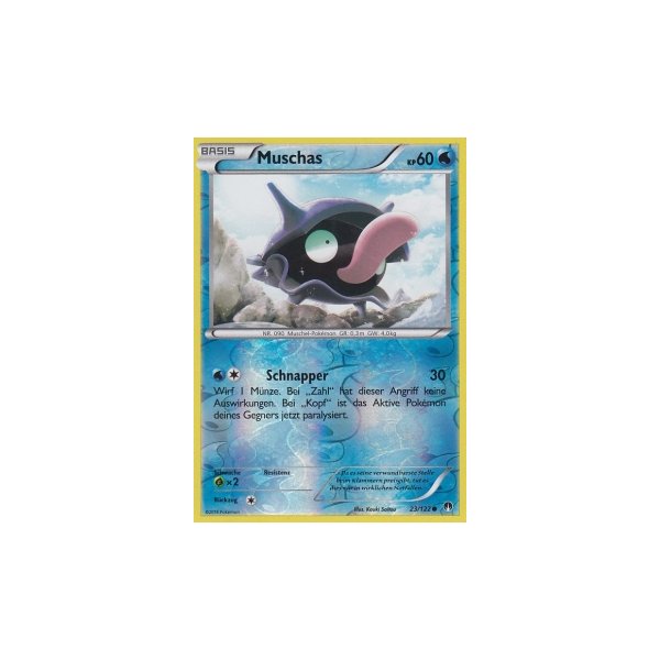 Muschas 023/122 REVERSE HOLO