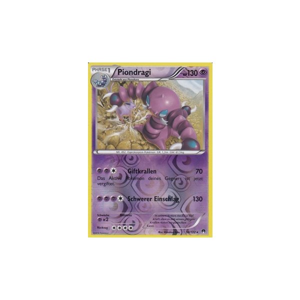 Piondragi 054/122 REVERSE HOLO