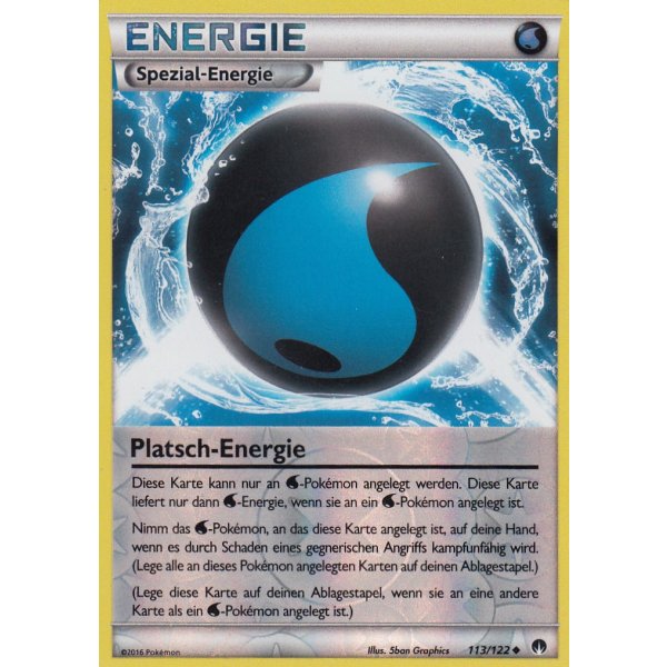 Platsch-Energie 113/122 REVERSE HOLO