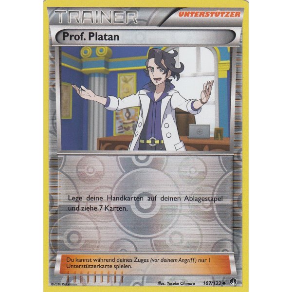 Prof. Platan 107/122 REVERSE HOLO