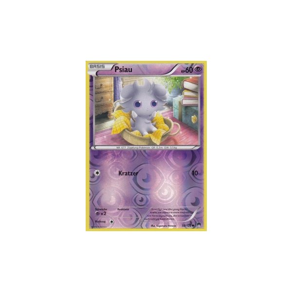 Psiau 058/122 REVERSE HOLO