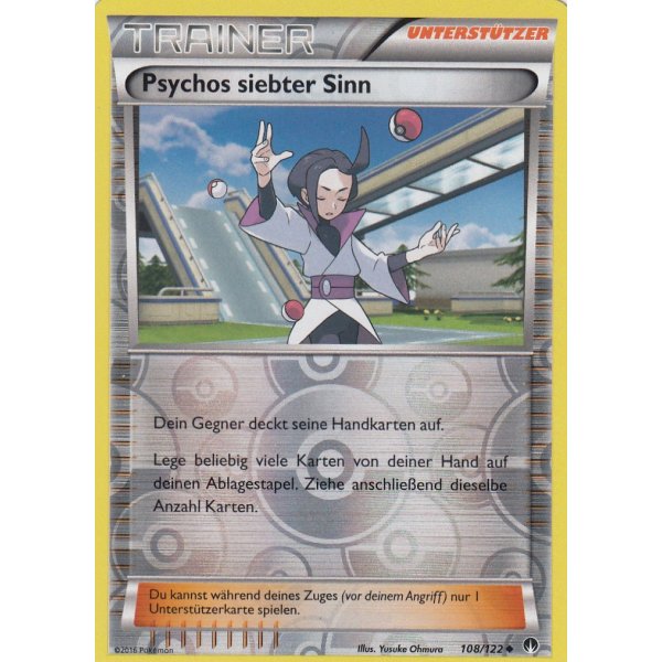 Psychos siebter Sinn 108/122 REVERSE HOLO