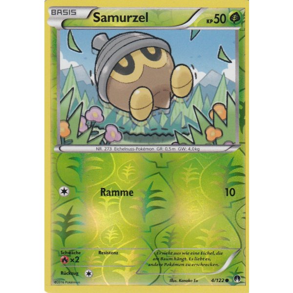 Samurzel 004/122 REVERSE HOLO