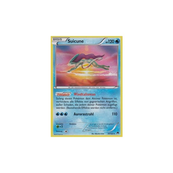 Suicune 030/122 HOLO