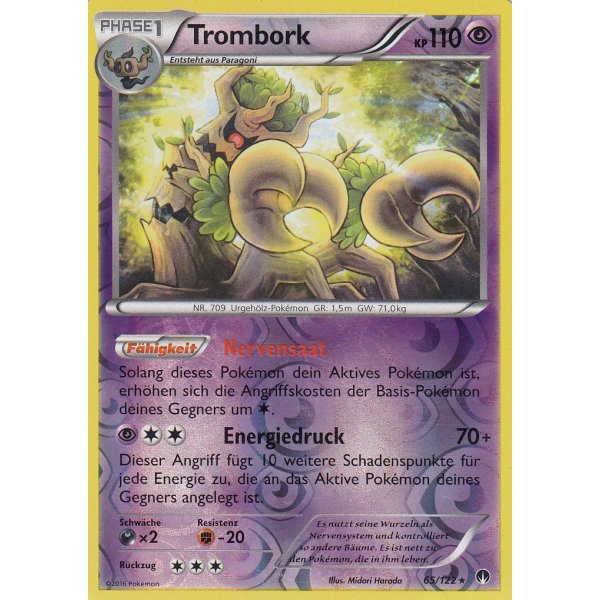 Trombork 065/122 REVERSE HOLO