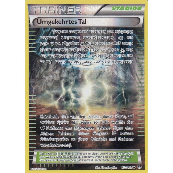 Umgekehrtes Tal 110/122 REVERSE HOLO