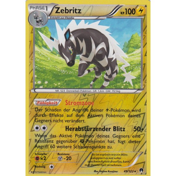 Zebritz 049/122 REVERSE HOLO