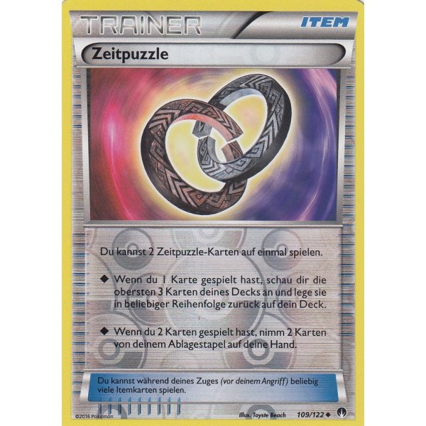 Zeitpuzzle 109/122 REVERSE HOLO