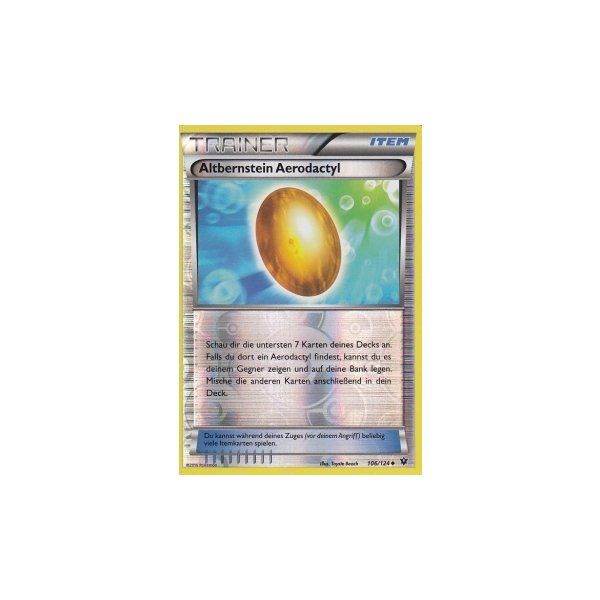 Altbernstein Aerodactyl 106/124 REVERSE HOLO