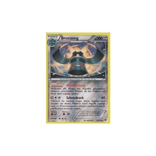 Bronzong 061/124 REVERSE HOLO
