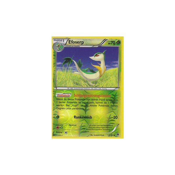 Efoserp 006/124 REVERSE HOLO