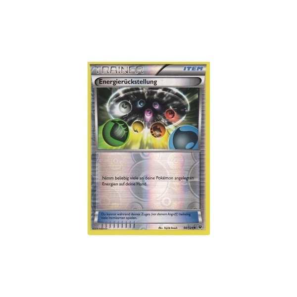 Energier&uuml;ckstellung 098/124 REVERSE HOLO