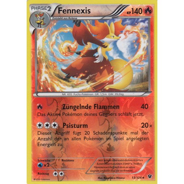 Fennexis 013/124 REVERSE HOLO