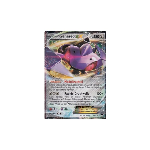 Genesect-EX 064/124 HOLO