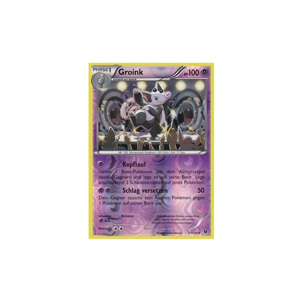 Groink 031/124 REVERSE HOLO