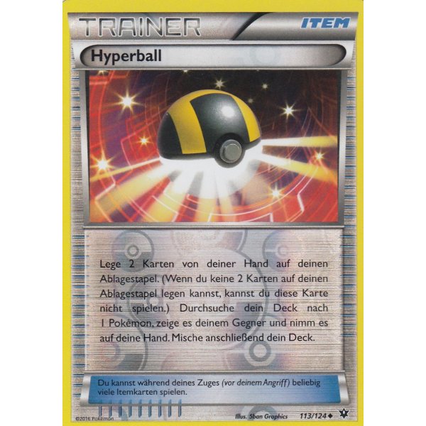 Hyperball 113/124 REVERSE HOLO