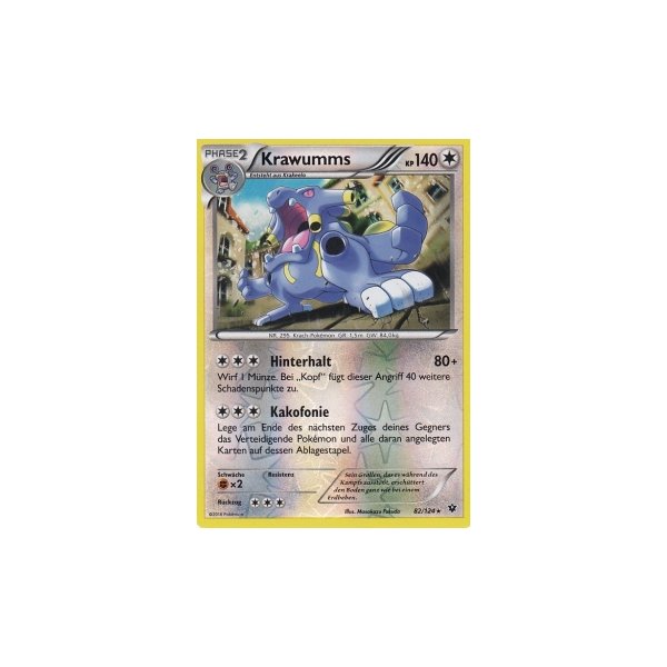 Krawumms 082/124 REVERSE HOLO