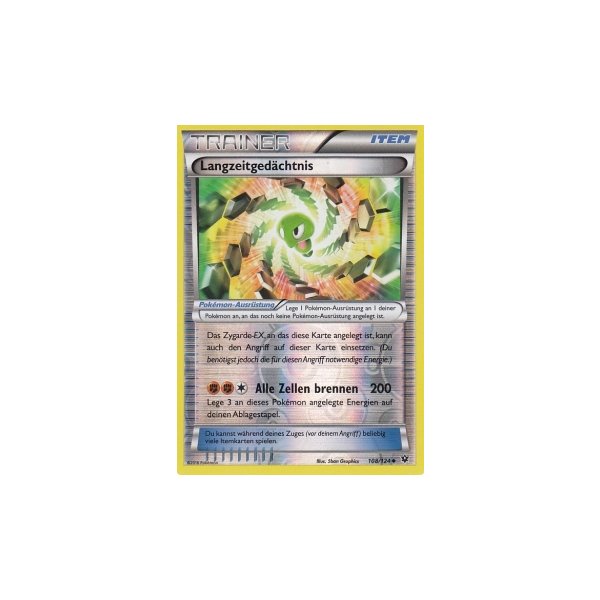 Langzeitged&auml;chtnis 108/124 REVERSE HOLO