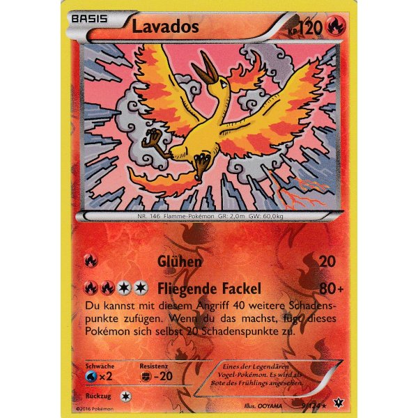 Lavados 009/124 REVERSE HOLO