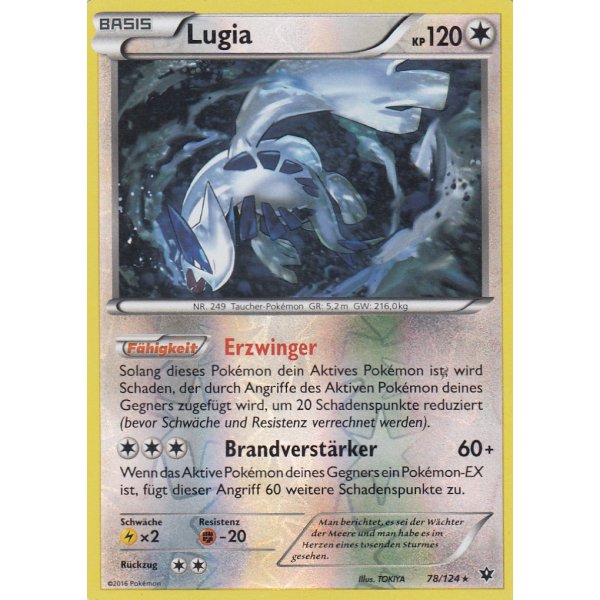 Lugia 078/124 REVERSE HOLO