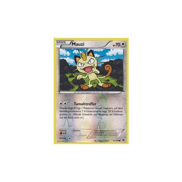 Mauzi 074/124 REVERSE HOLO