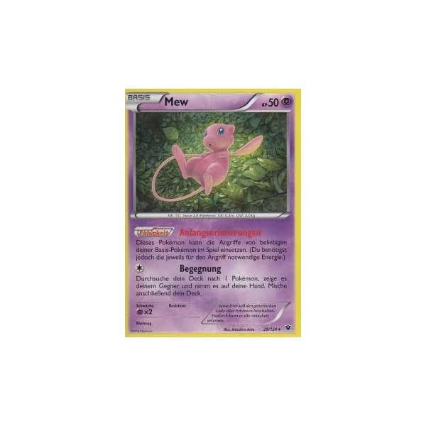 Mew 029/124 HOLO