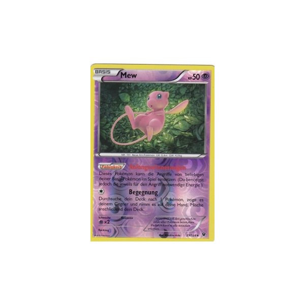 Mew 029/124 REVERSE HOLO