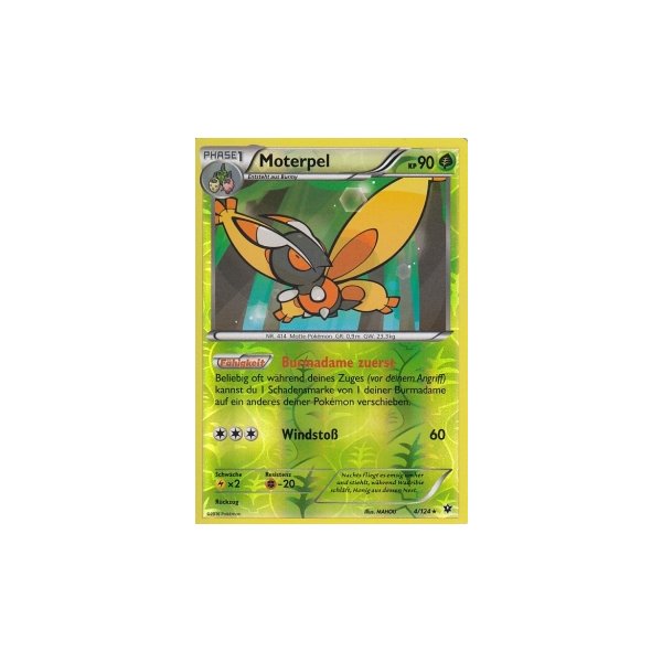 Moterpel 004/124 REVERSE HOLO