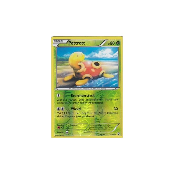 Pottrott 001/124 REVERSE HOLO