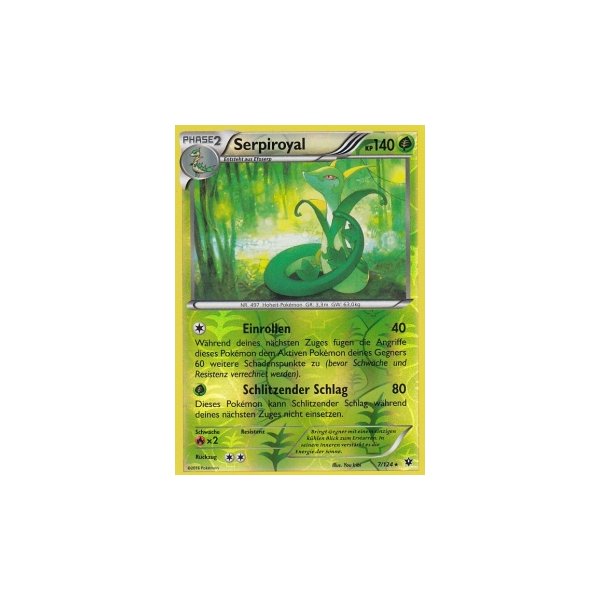 Serpiroyal 007/124 REVERSE HOLO