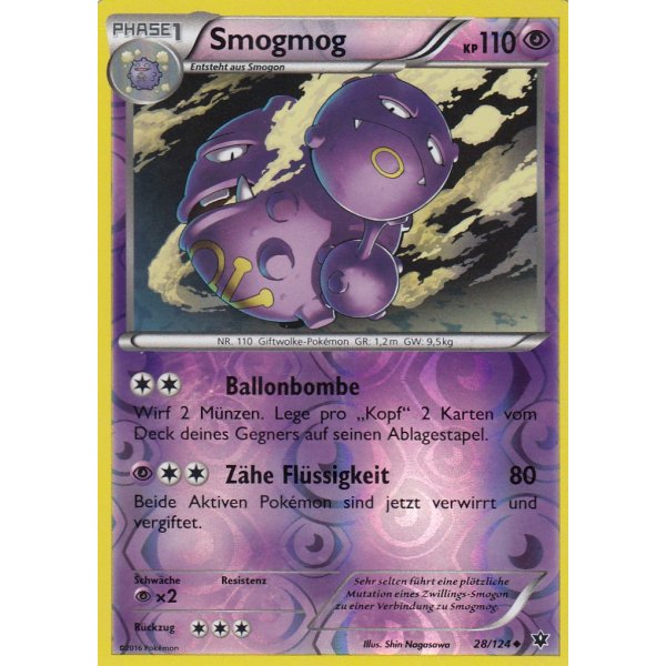 Smogmog 028/124 REVERSE HOLO