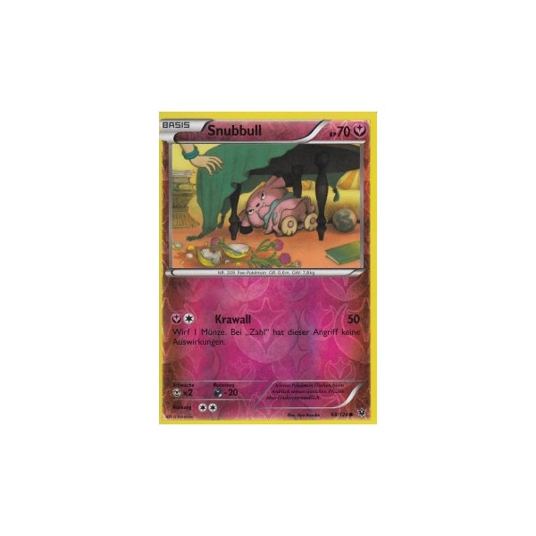 Snubbull 068/124 REVERSE HOLO