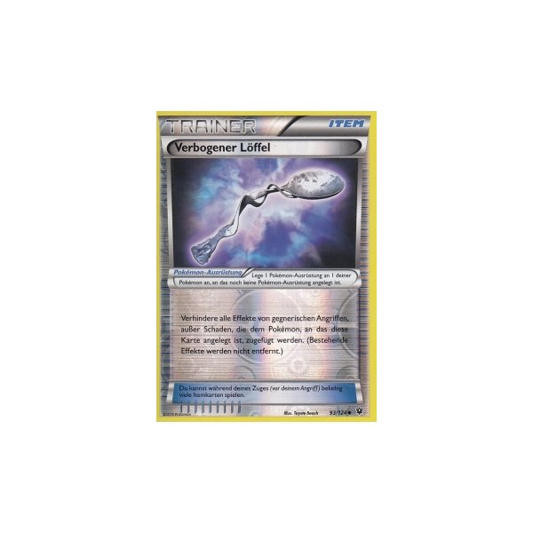 Verbogener L&ouml;ffel 093/124 REVERSE HOLO