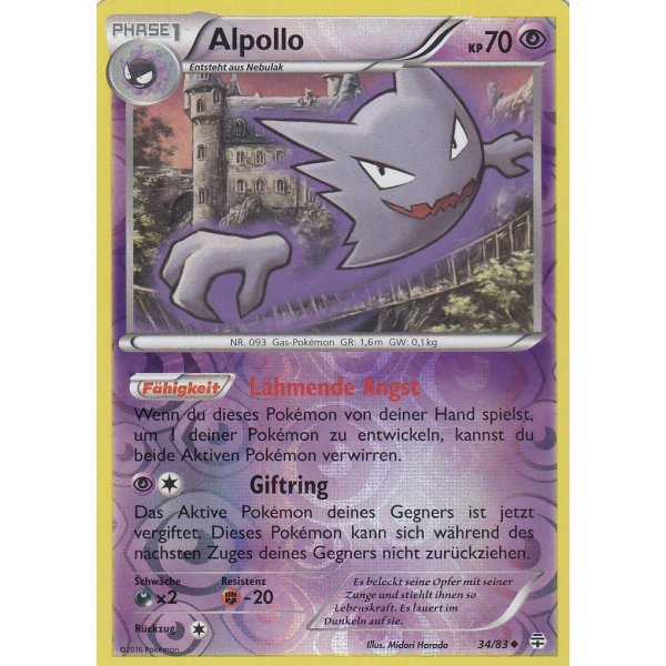 Alpollo 34/83 REVERSE HOLO
