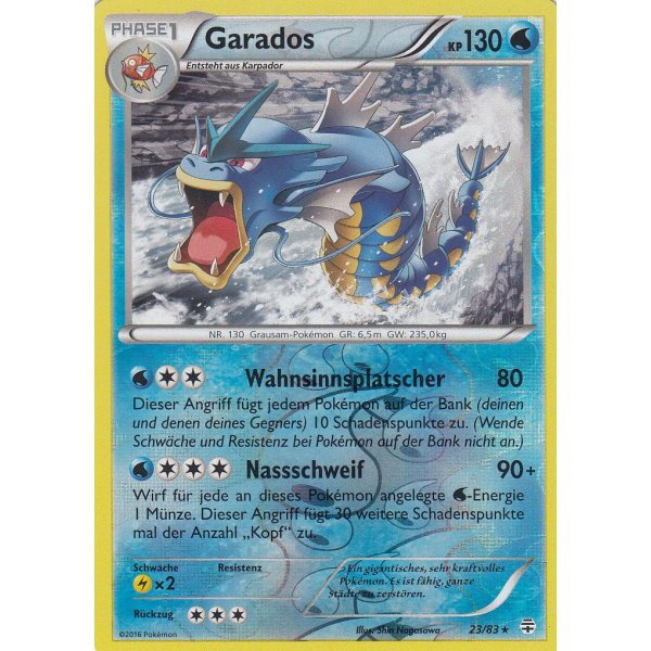 Garados 23/83 REVERSE HOLO