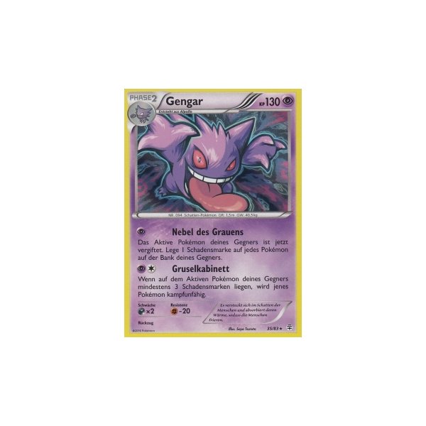Gengar 35/83 HOLO