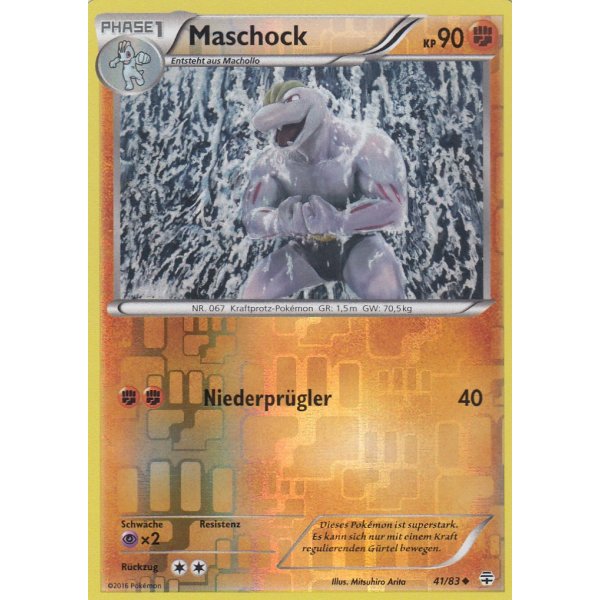 Maschock 41/83 REVERSE HOLO