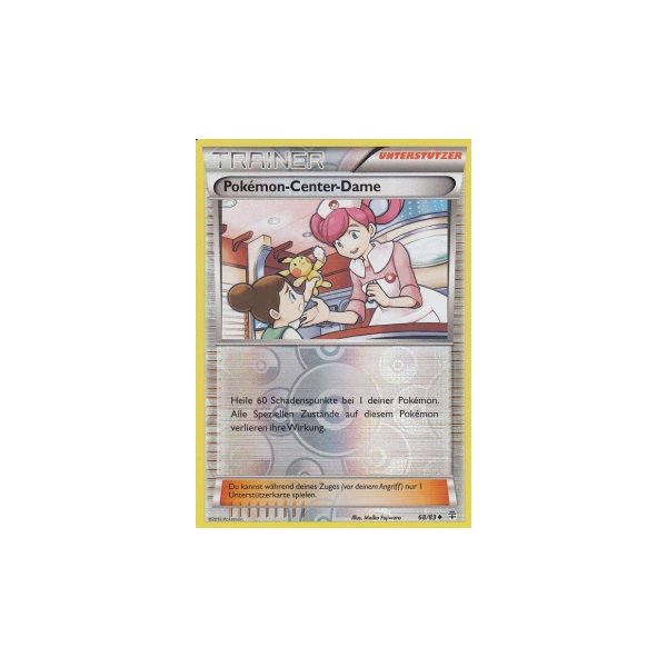 Pok&eacute;mon-Center-Dame 68/83 REVERSE HOLO