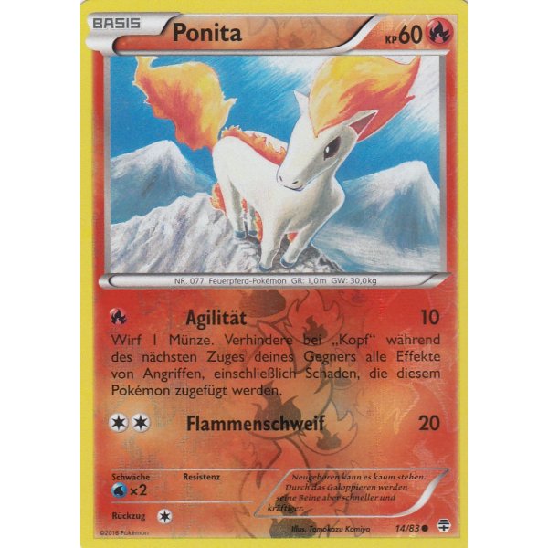 Ponita 14/83 REVERSE HOLO