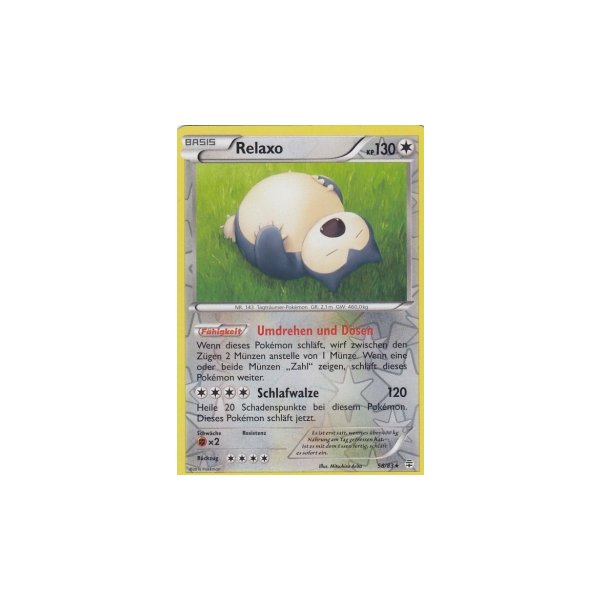 Relaxo 58/83 REVERSE HOLO