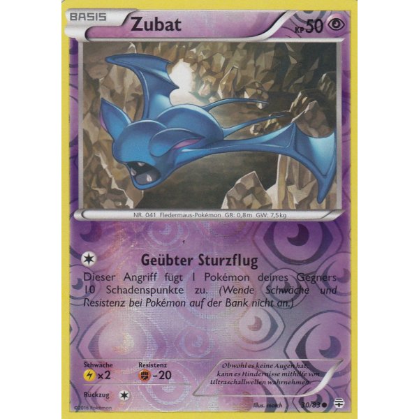 Zubat 30/83 REVERSE HOLO