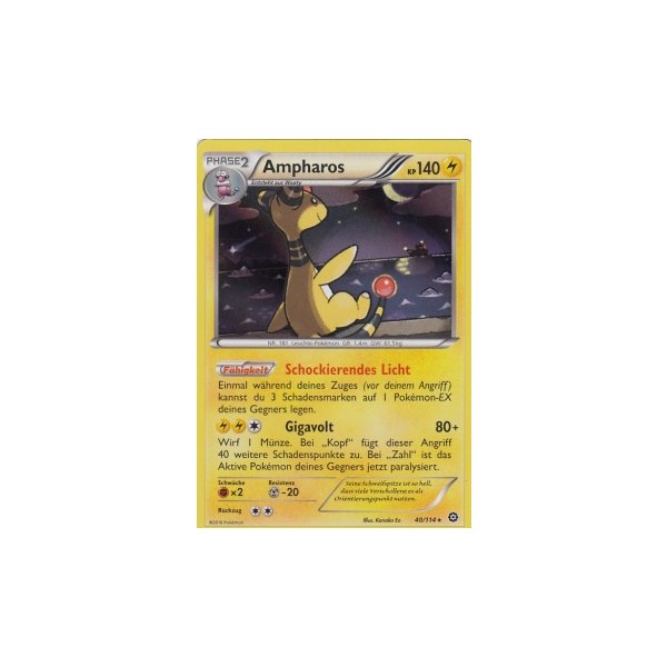 Ampharos 040/114 HOLO