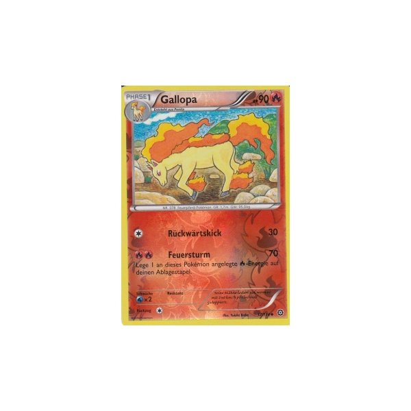 Gallopa 017/114 REVERSE HOLO